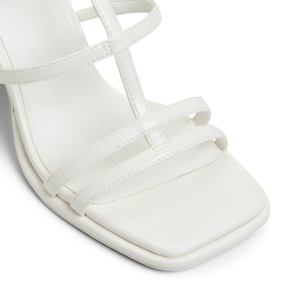 Aurellia White Women's Lace up heels