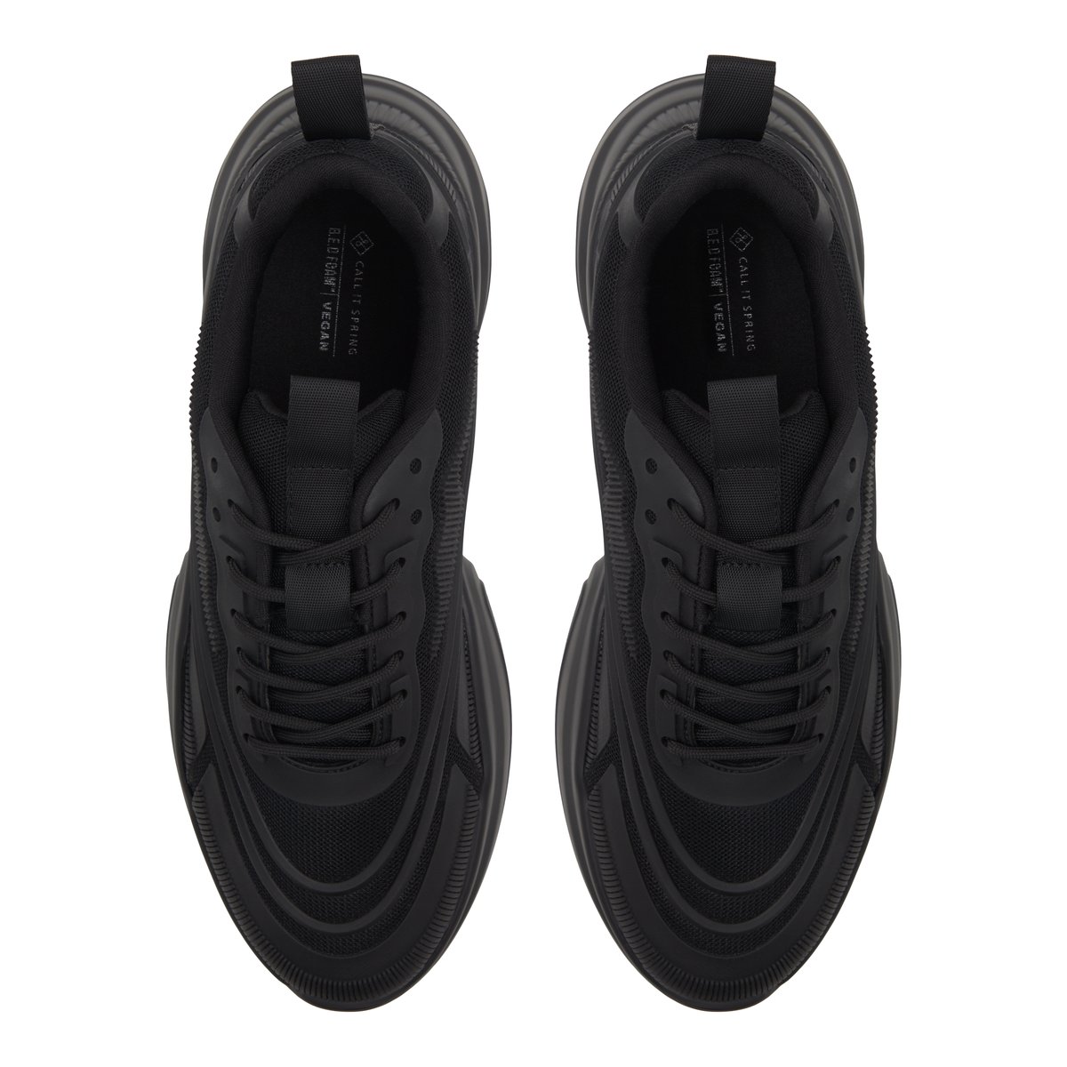 Refresh 2.0 Black Men's Athleisure Shoes