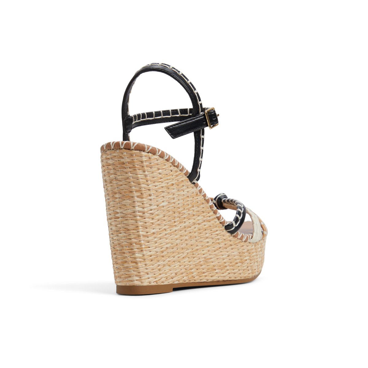 Kaelyn Black Multi Women's Wedges