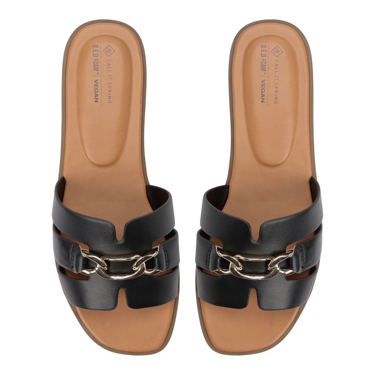 Serinna Black Women's Slides