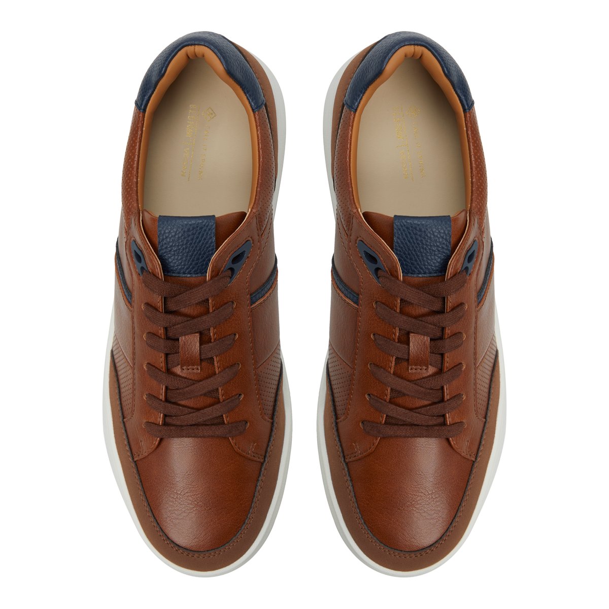 Pallisade Cognac Men's Dress Sneakers