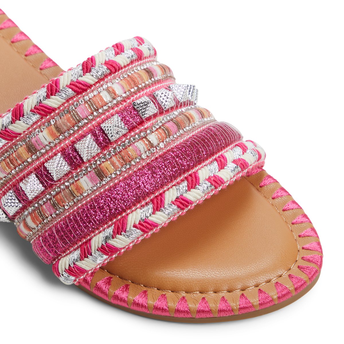 Aziza Bright Pink Women's Slides