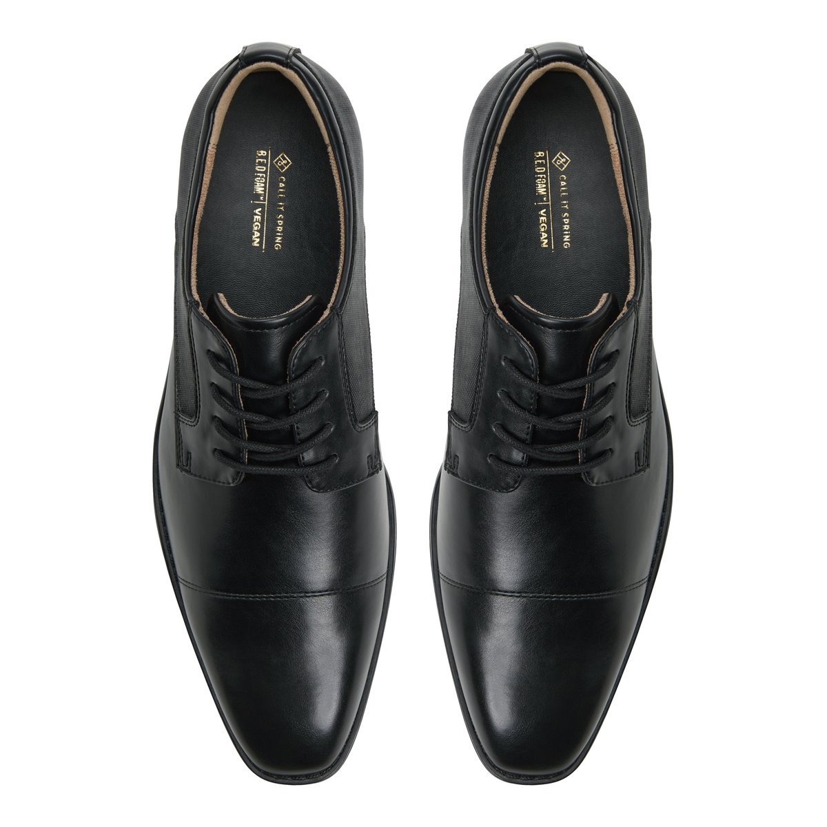 Peck Black Men's Lace-ups