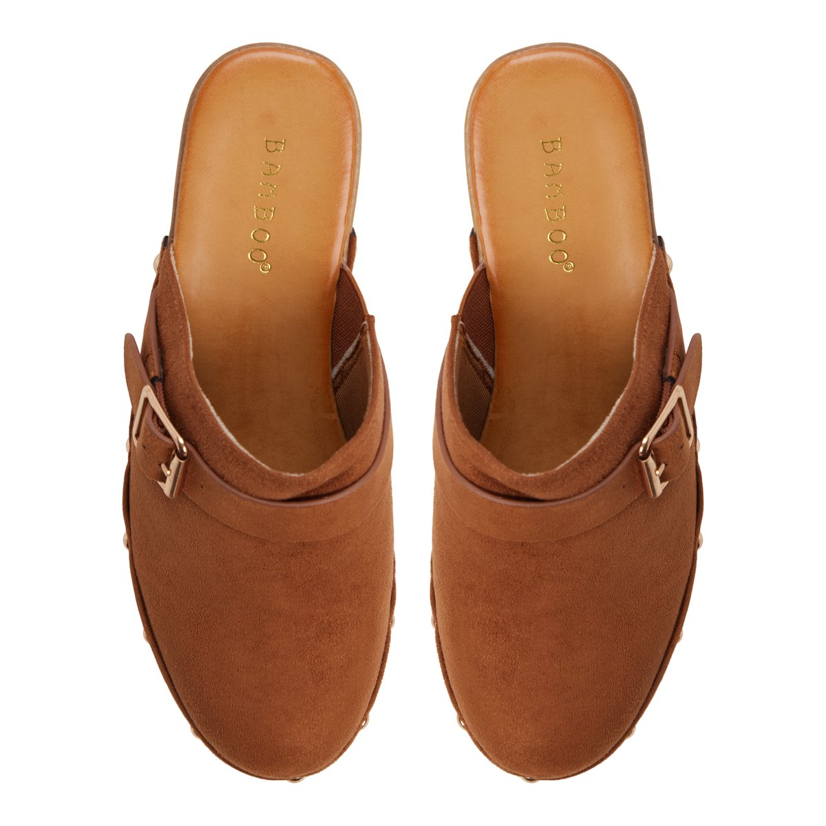 Heidilou Cognac Women's Chunky Heels