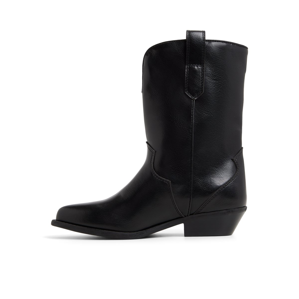 Sareena Black Women's Mid-calf Boots