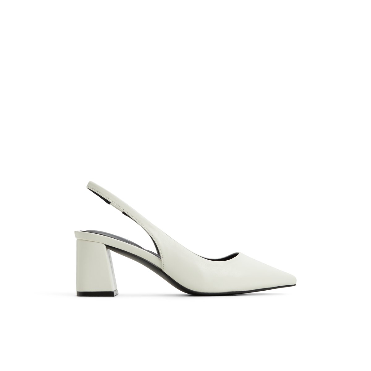Evelyynn White Women's Block Heels
