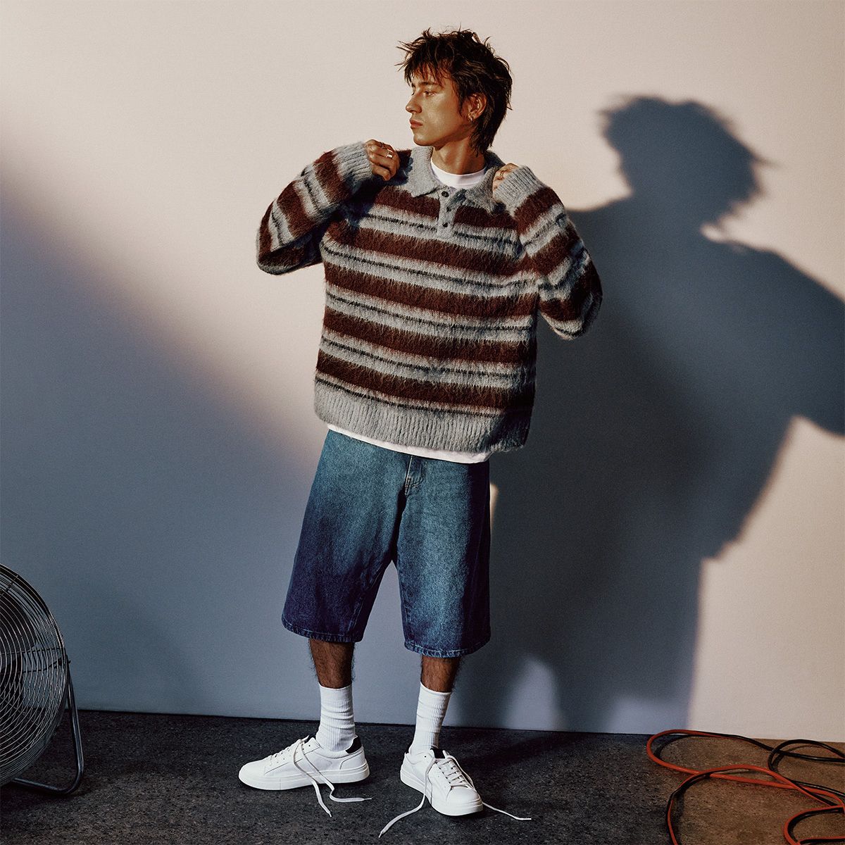 Sussex White Men's White Sneakers