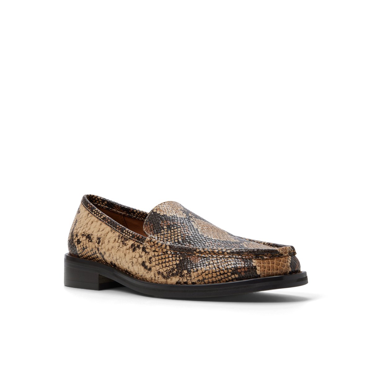 Wilshire Tan Synthetic Snake Men's Dress Shoes