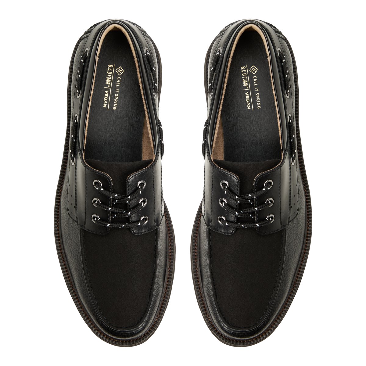 Nautilus Black Men's Loafers