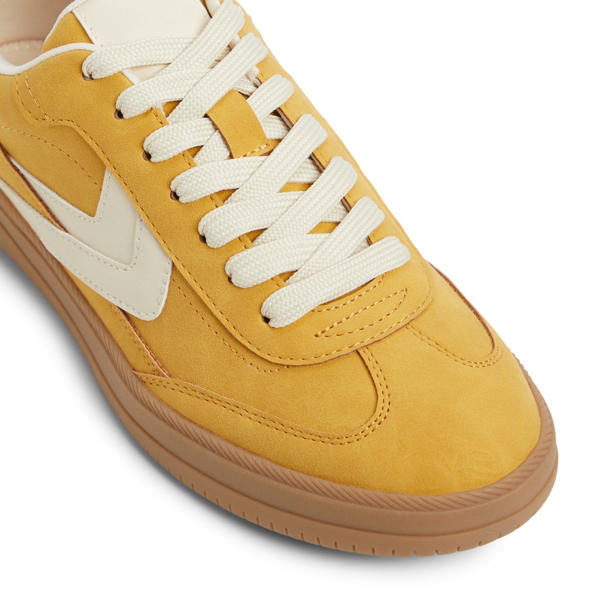 Salome Dark Yellow Women's Monochromatic Sneakers