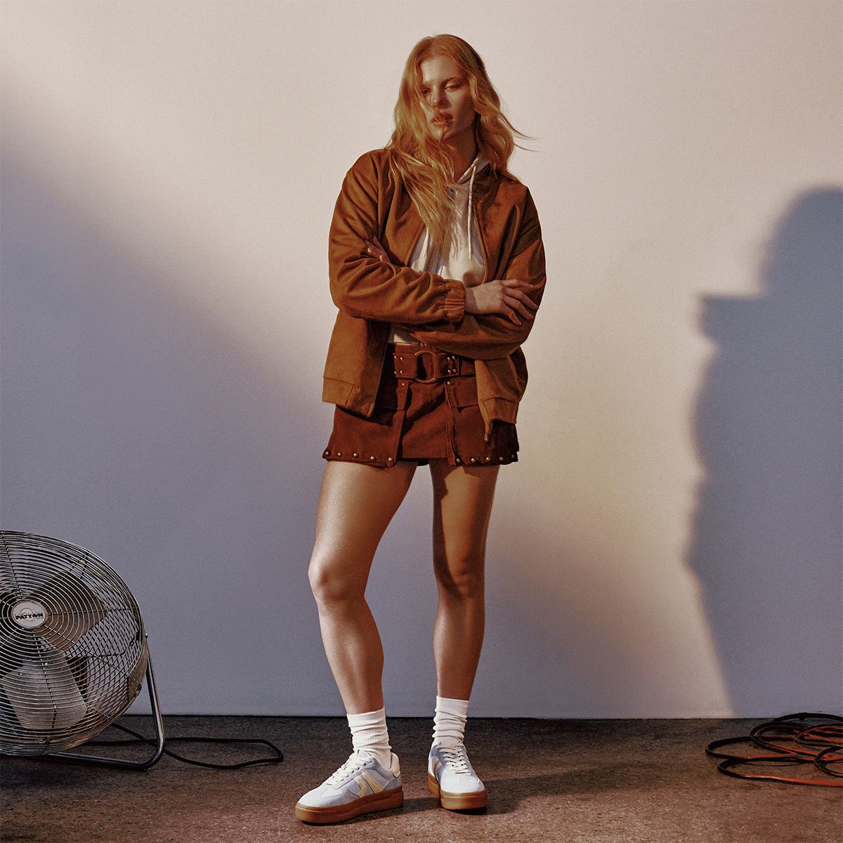 Darbie Light Blue Women's Retro Sneakers