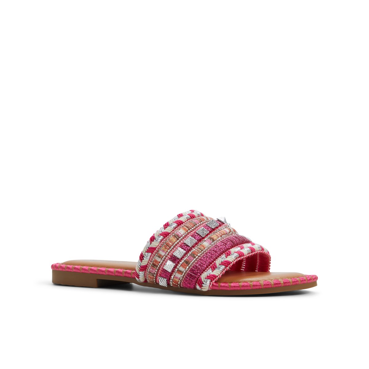 Aziza Bright Pink Women's Slides