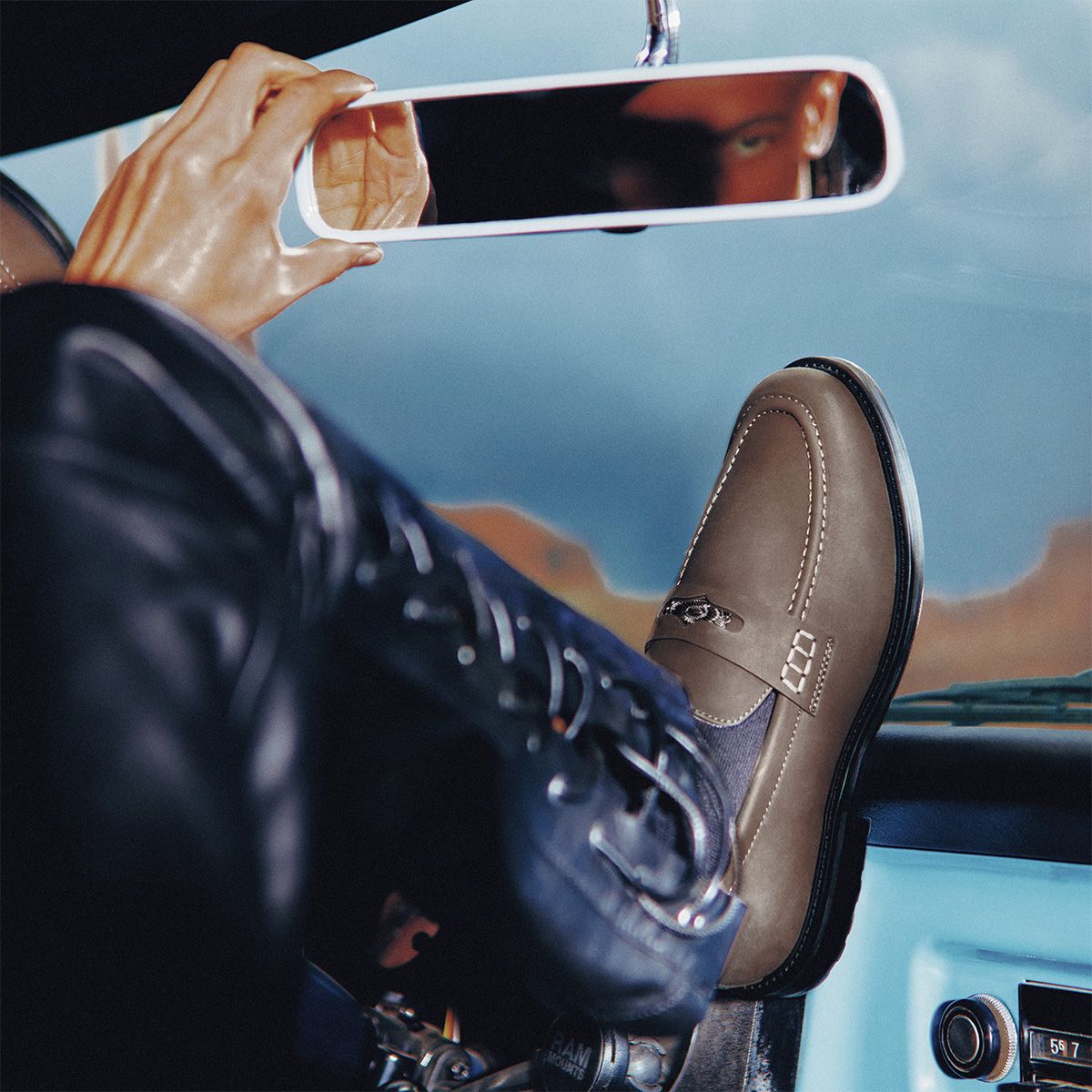 Bickford Taupe Men's Dress Shoes