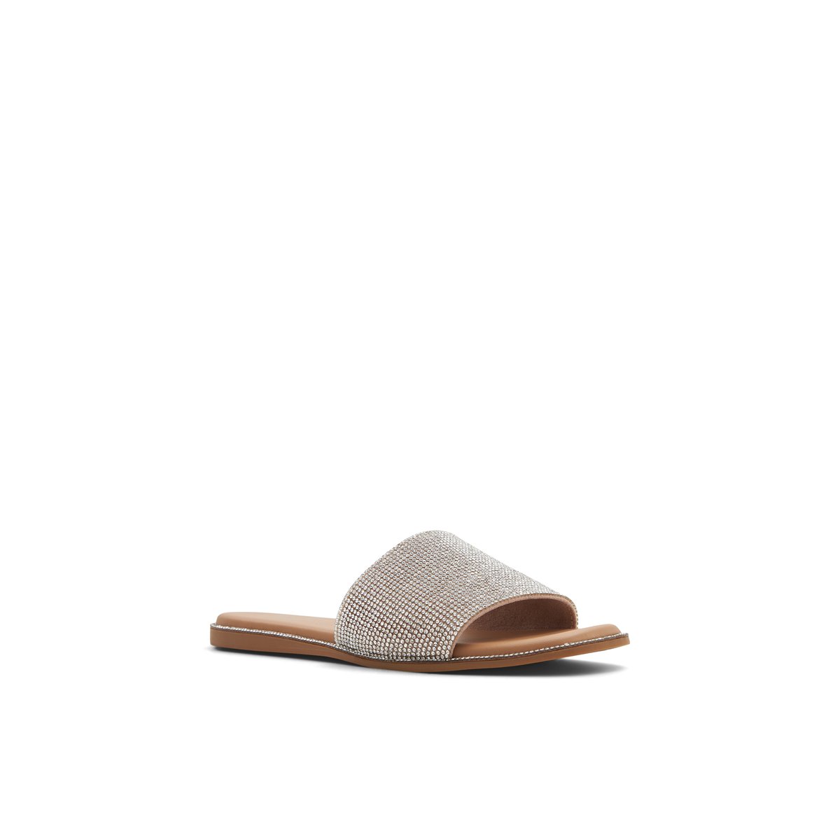 Shimmerr Silver Women's Slides