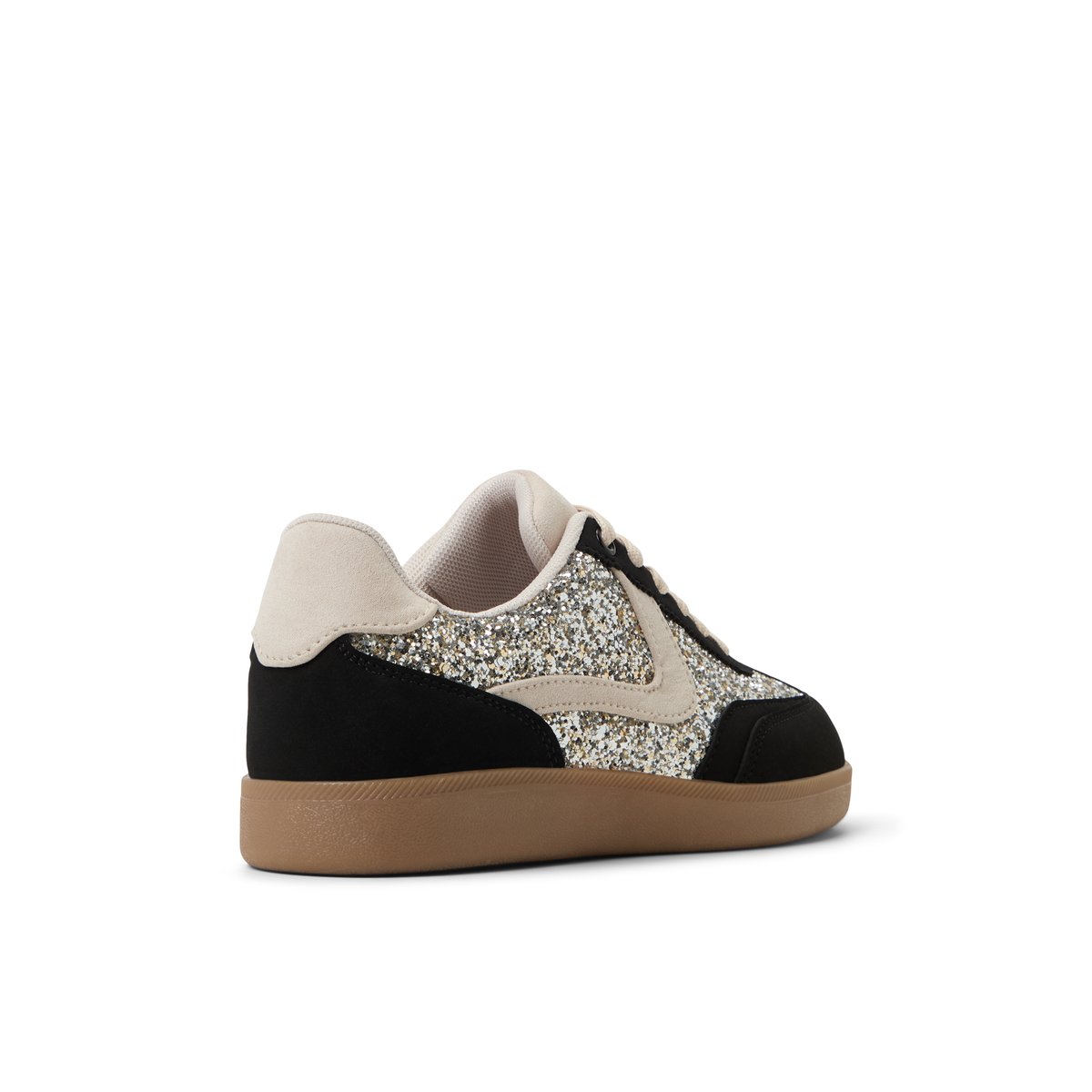 Troye Black/Silver Multi Women's Retro Sneakers