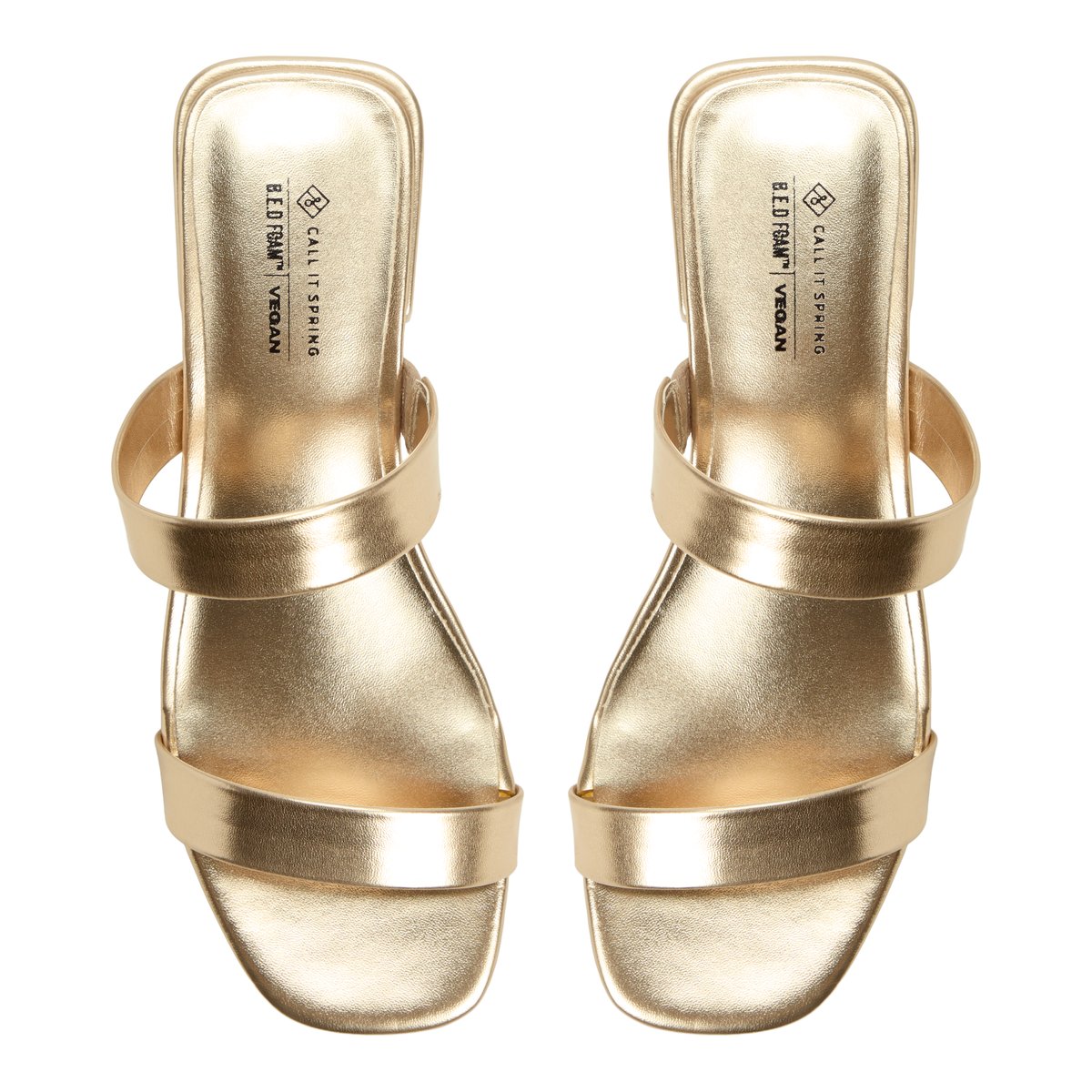 Leaah Gold Women's Low-mid Heels