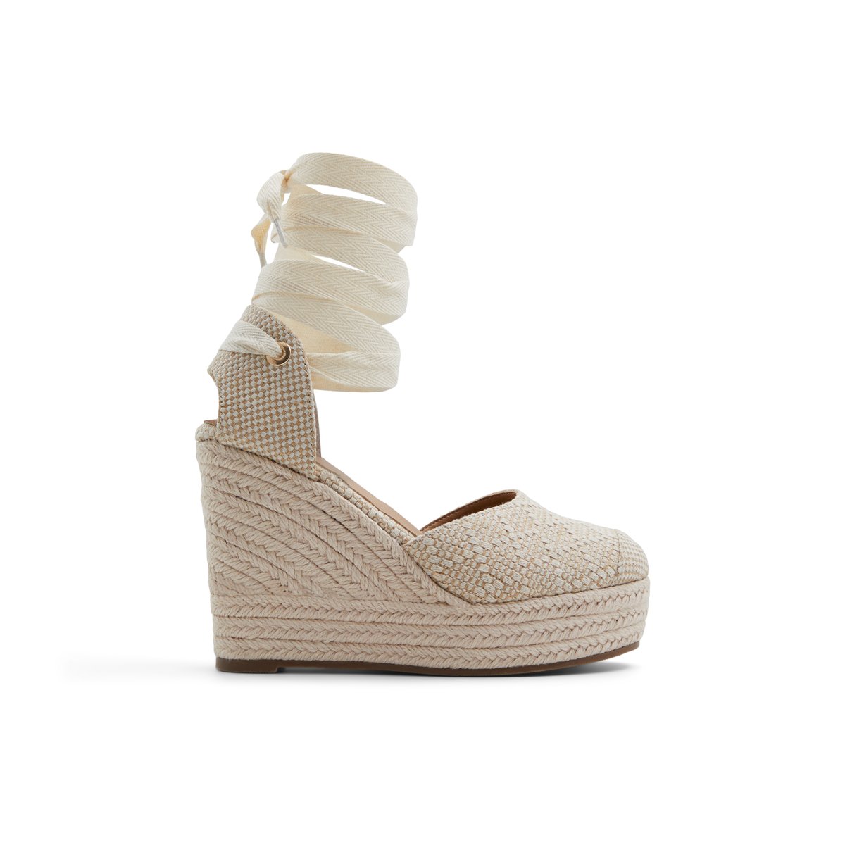Goldiie Open Natural Women's Wedges