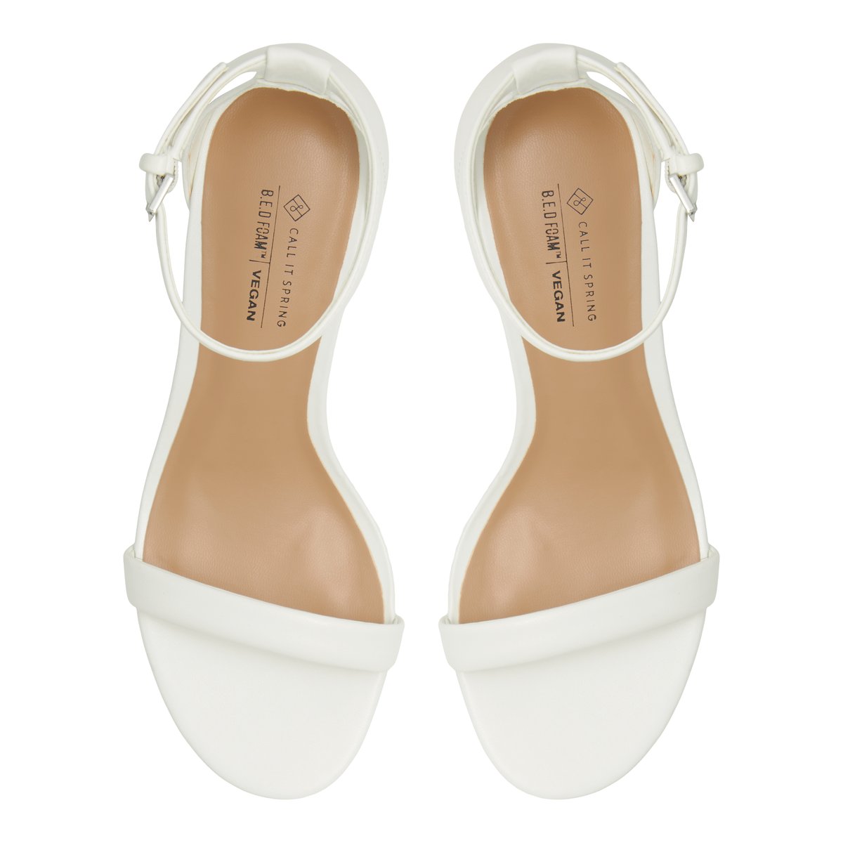 Elianaa White Women's Low-mid Heels