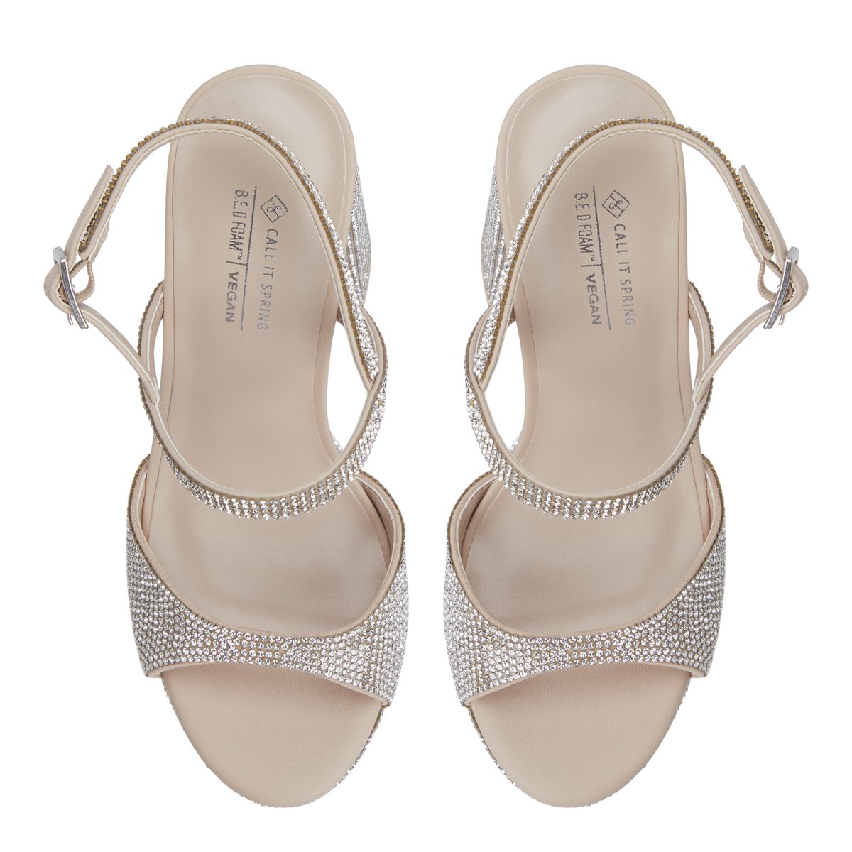 Fiercee Bone Women's Platform Sandals