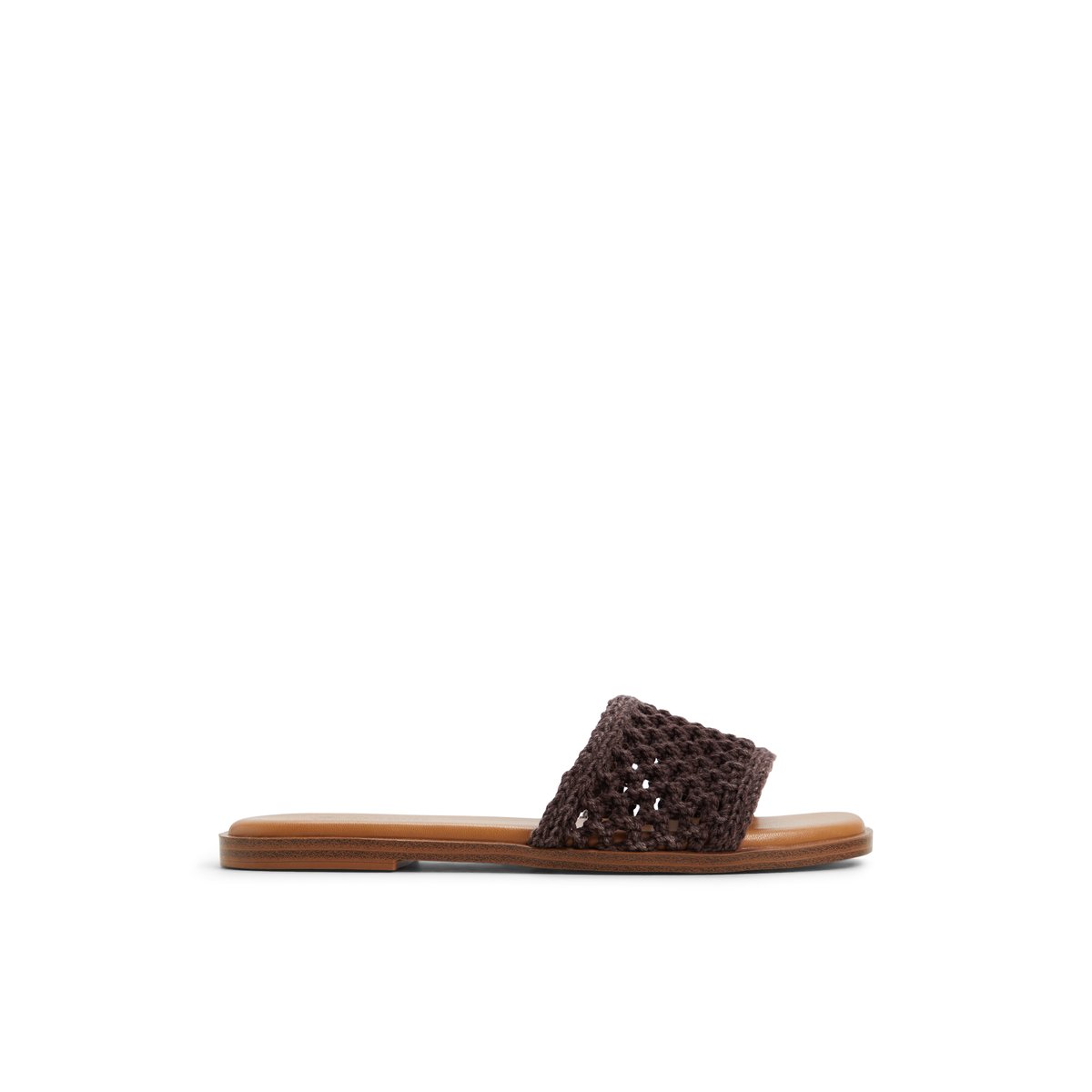 Fernn Dark Brown Women's Slides
