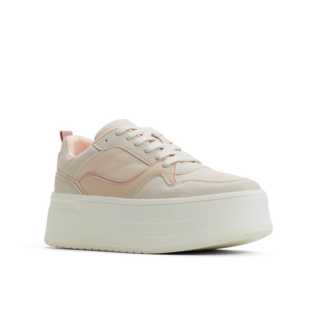 Eviie Light Pink Women's Retro Sneakers