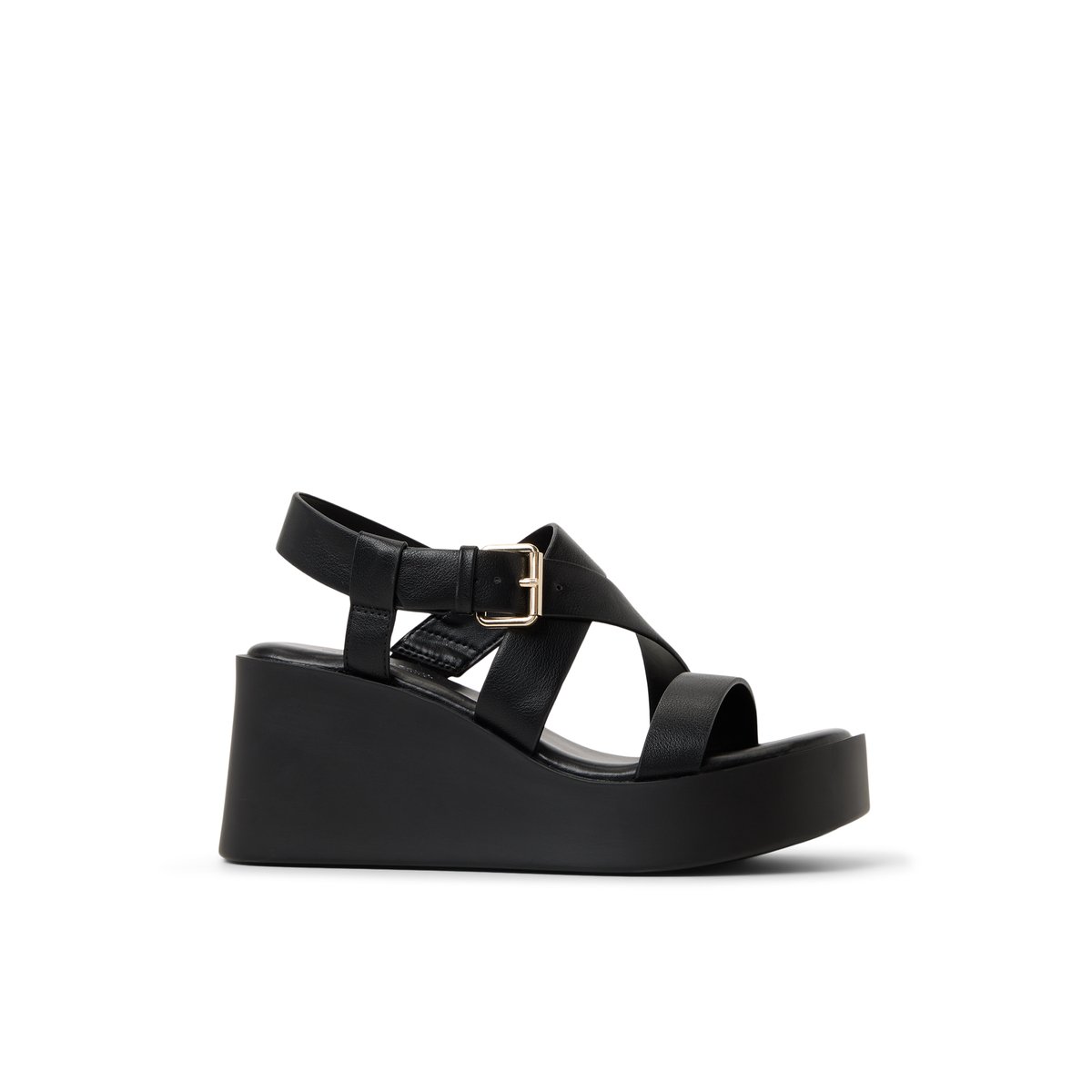 Teigan Black Women's Wedges