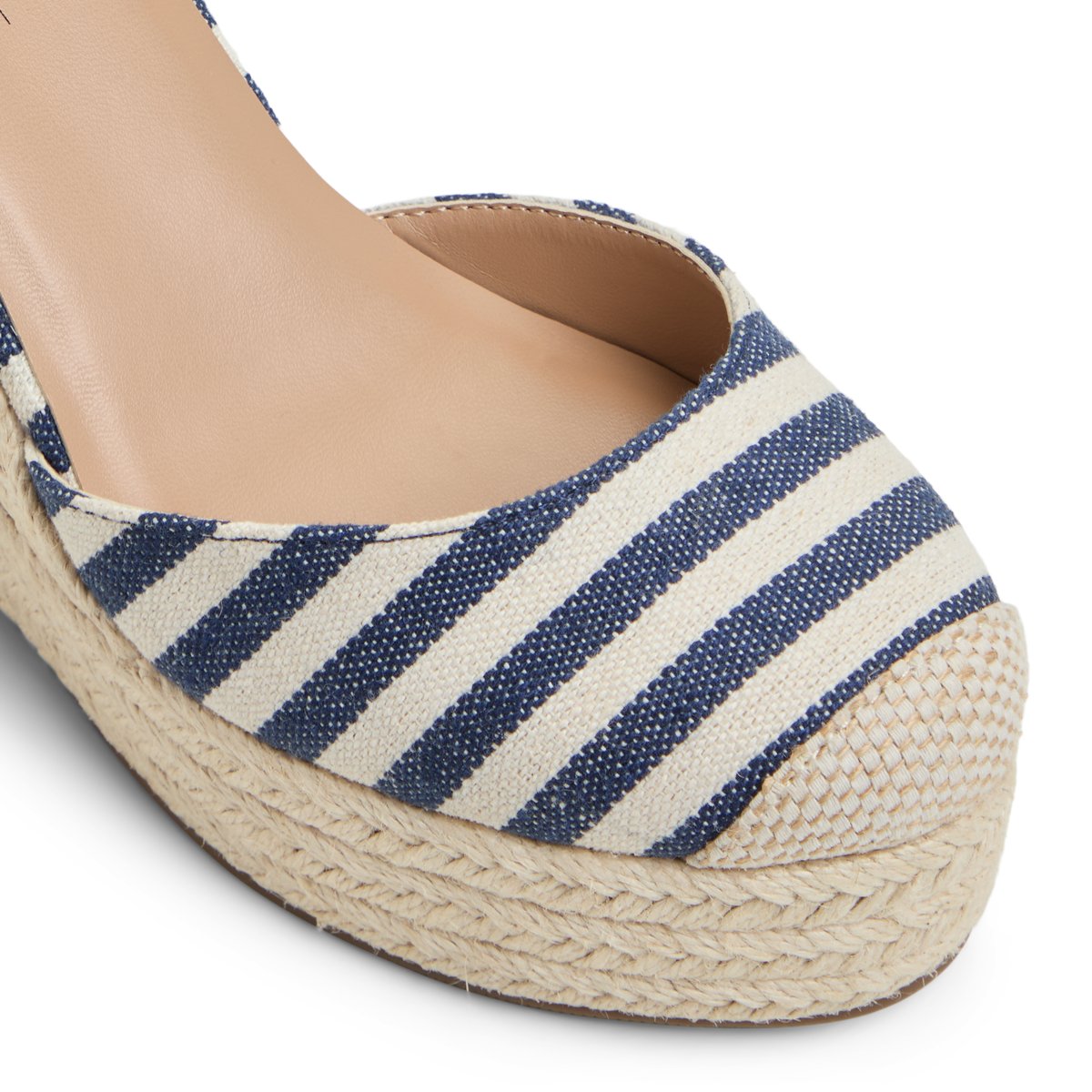 Goldiie Navy Women's Wedges