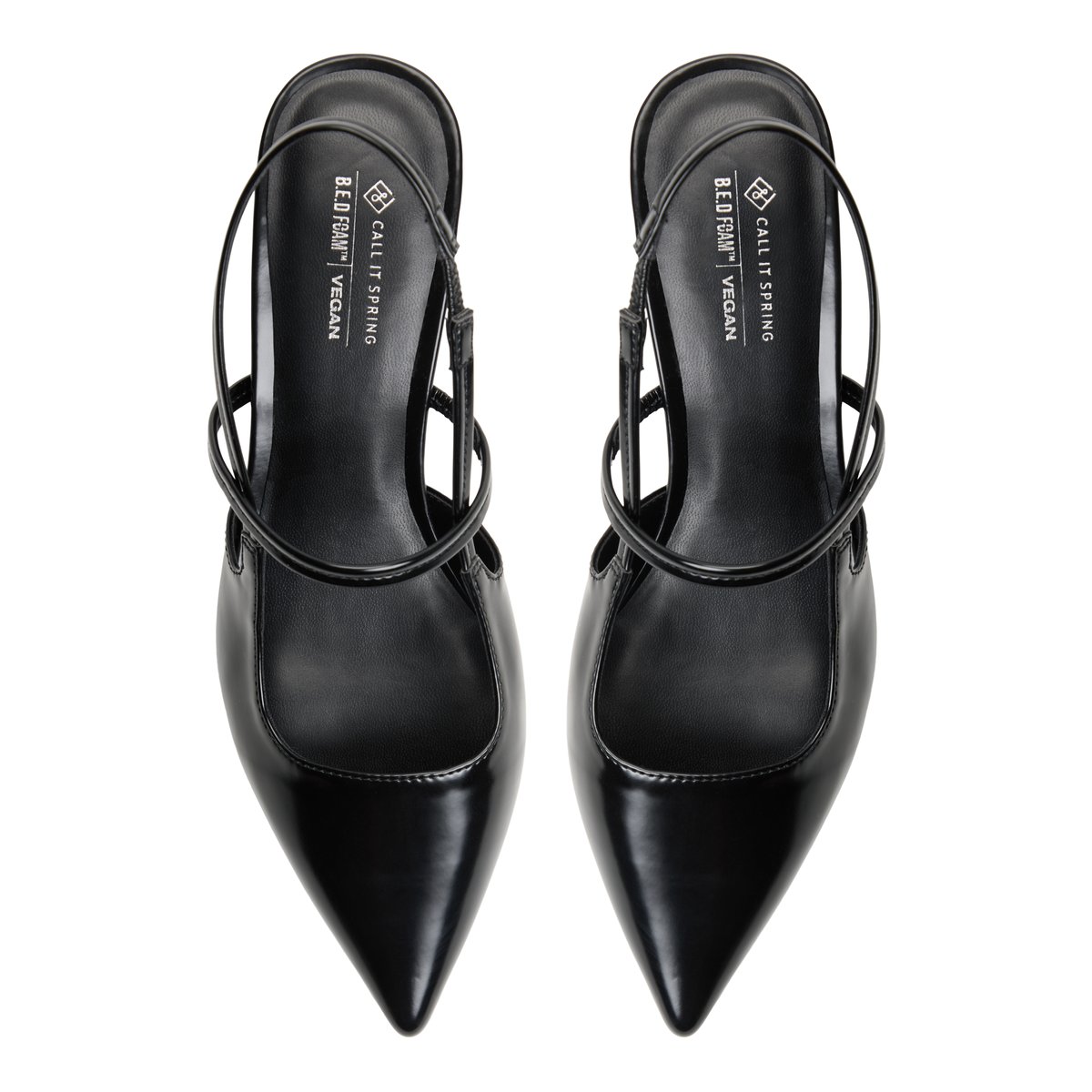 Poppiee Black Women's Kitten heels