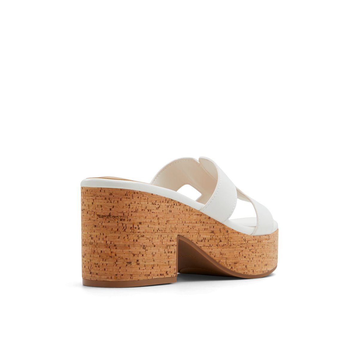 Halerria White Women's Platform Heels