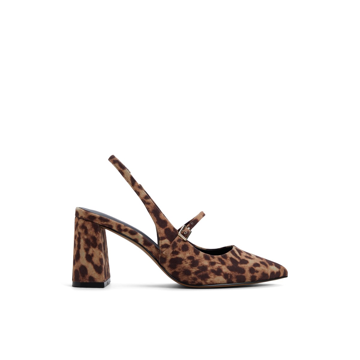 Coquettte Brown Overflow Women's Block Heels