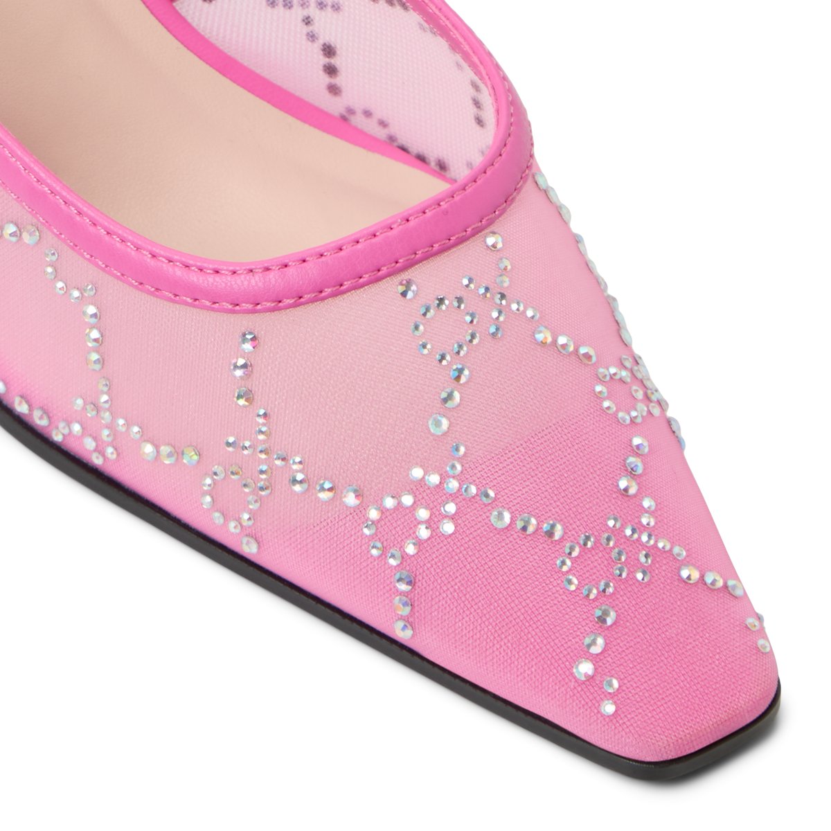 Amoura Bright Pink Women's Low-mid Heels