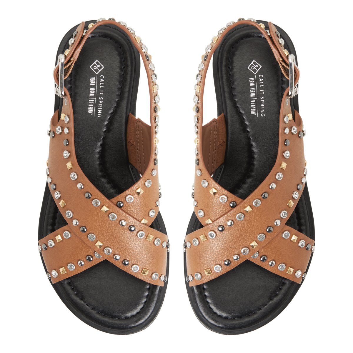 Avaline Cognac Women's Flats