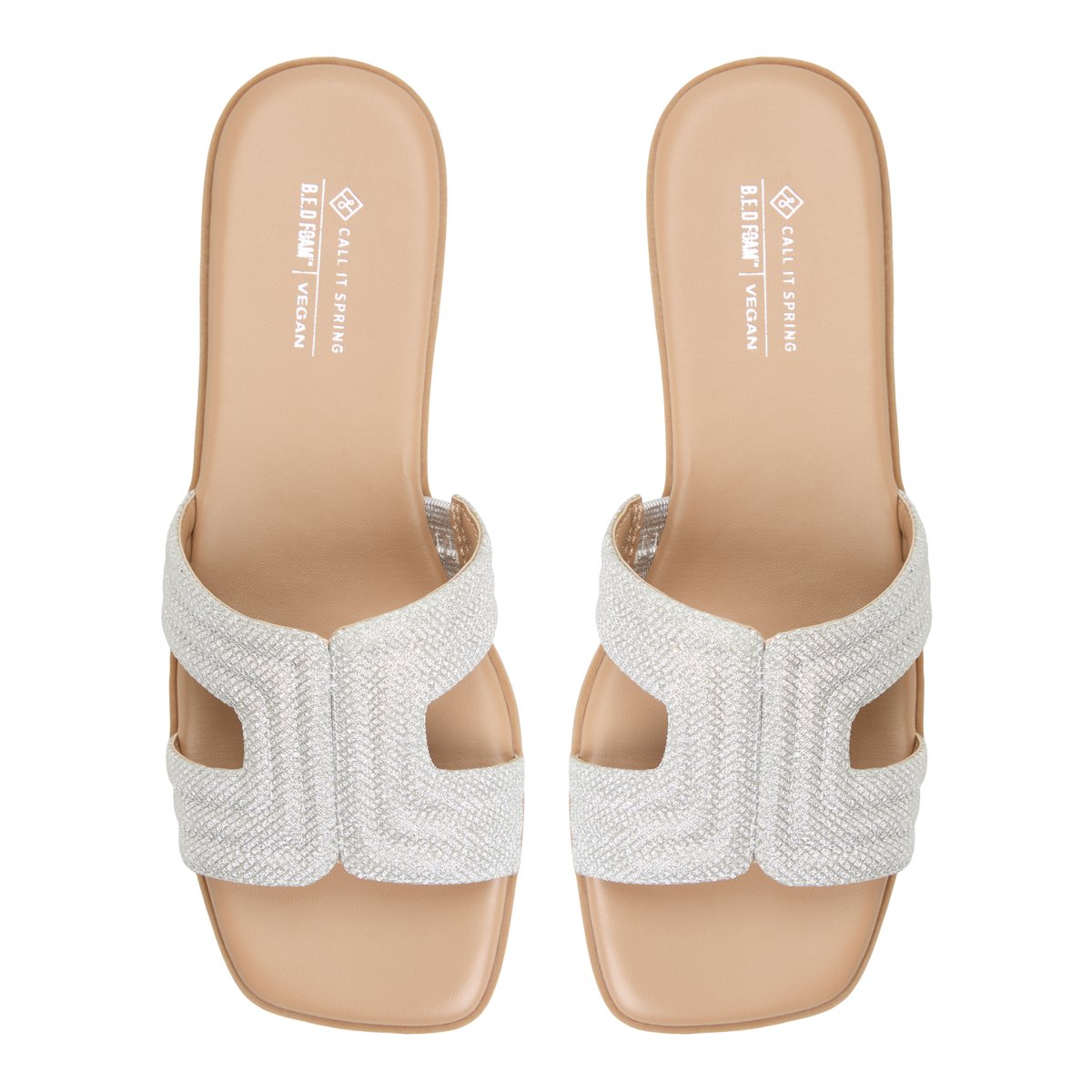 Haylee Light Silver Women's Flats