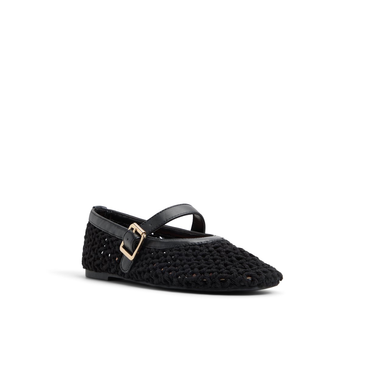 Maev Open Black Women's Ballerinas