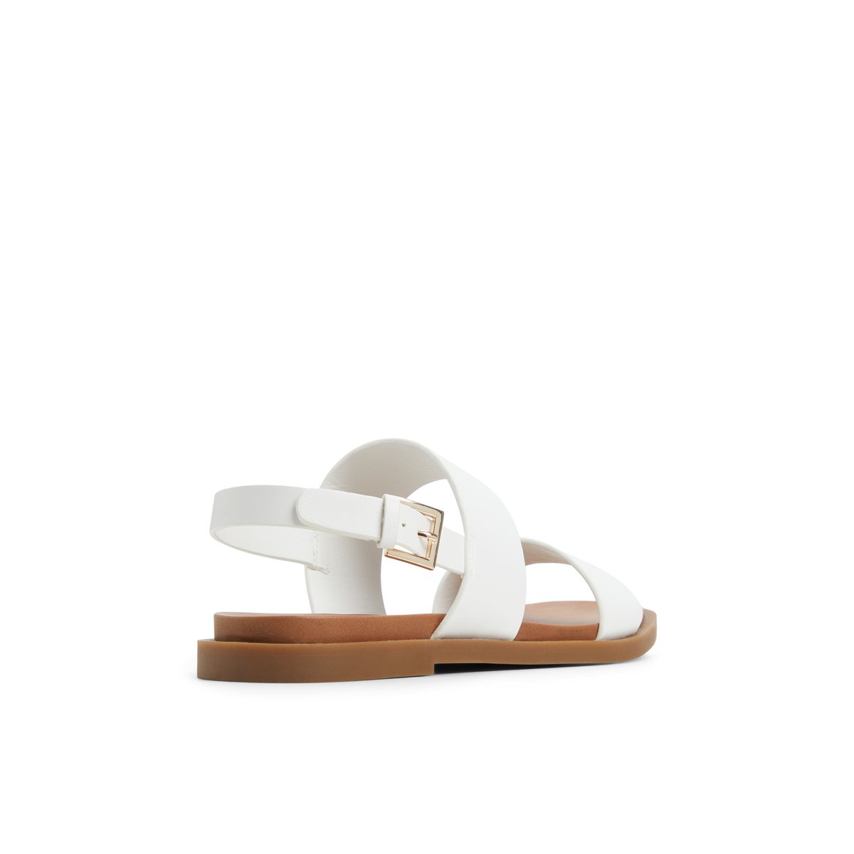 Tiya White Women's Flats