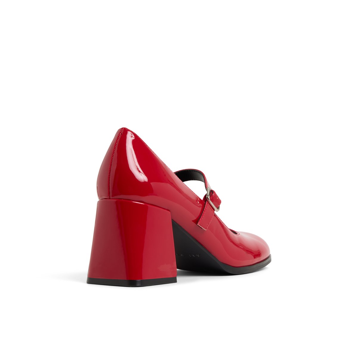 Addele Bright Red Women's Block Heels