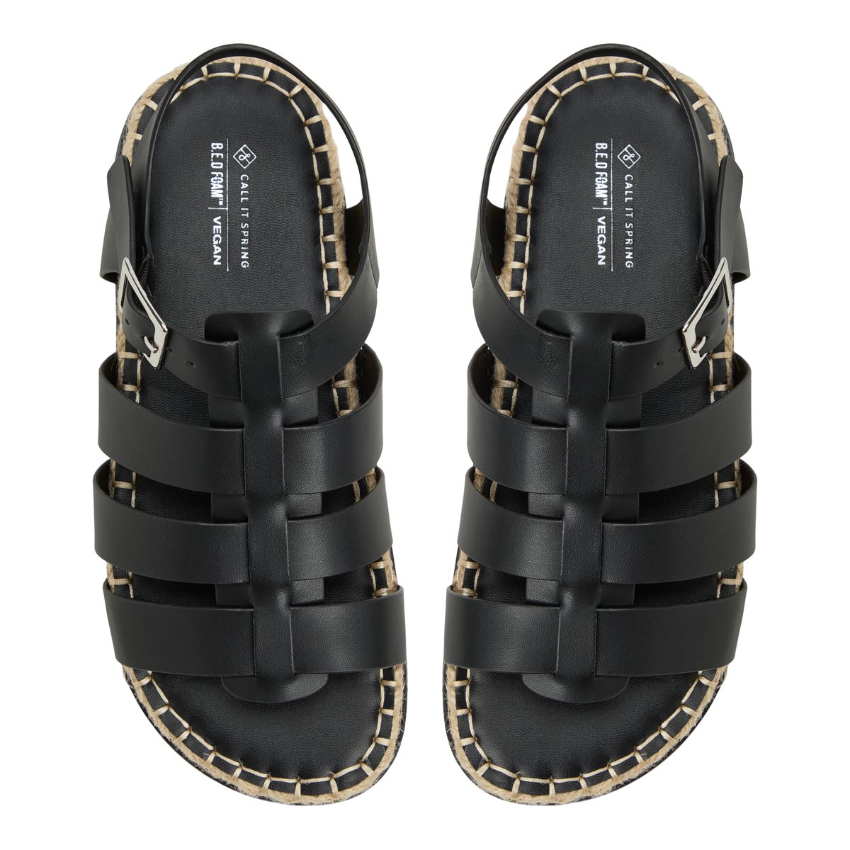 Palmas Black Women's Flats