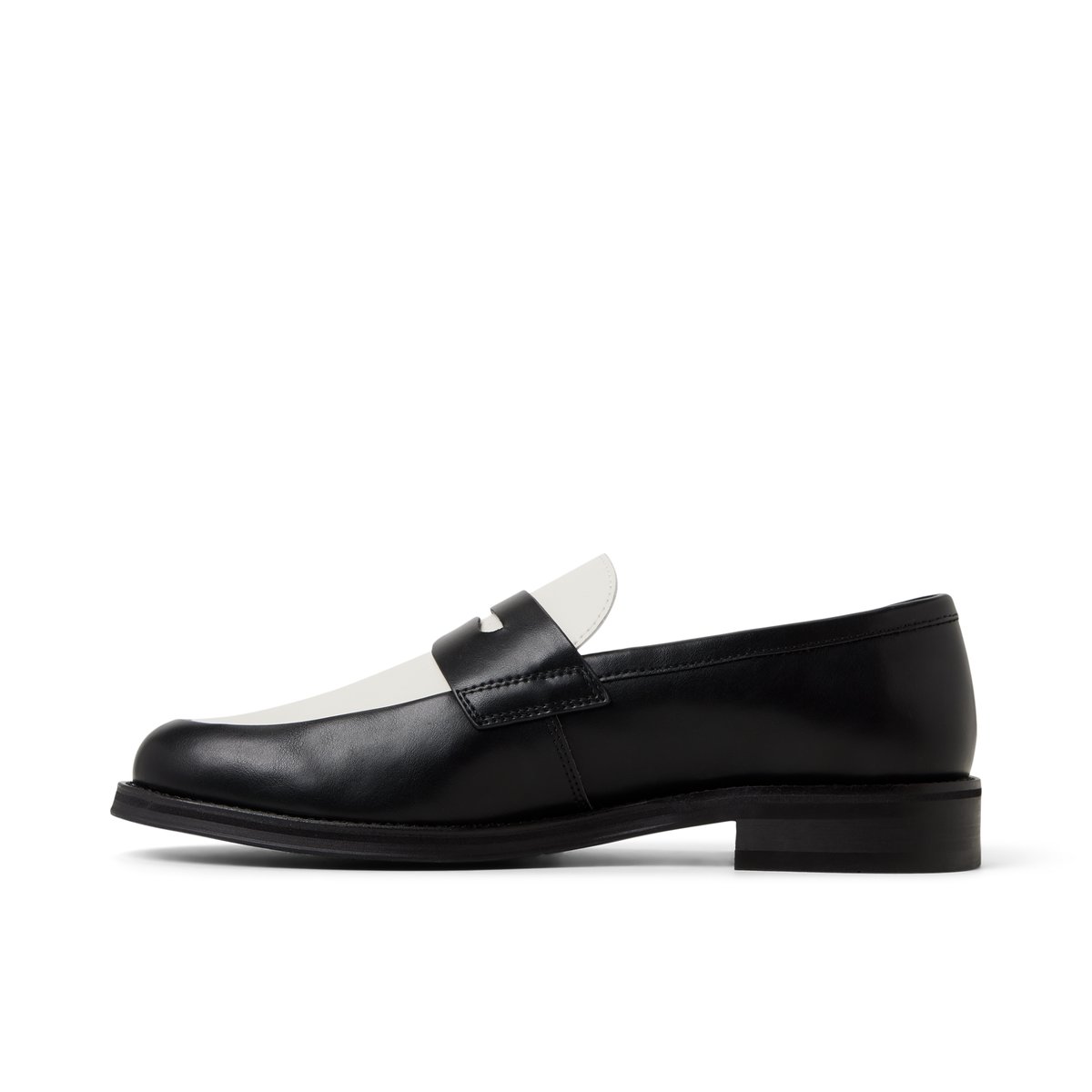 Pollard Black/White Men's Dress Shoes