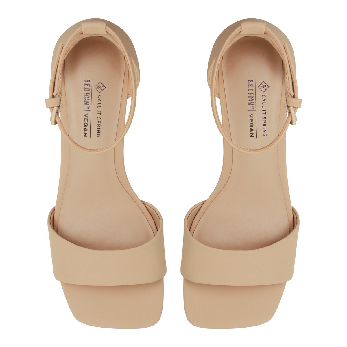 Vicki Beige Women's Low-mid Heels