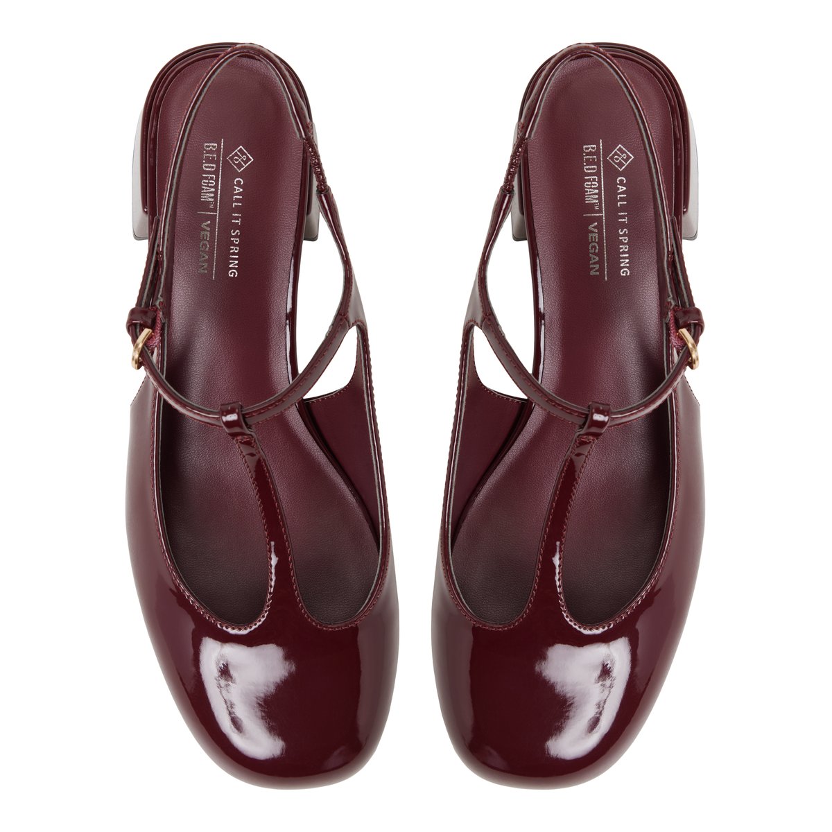 Tiiana Bordo Women's Block Heels