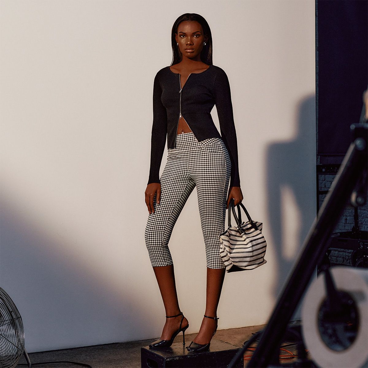 Demiie Black Women's Pumps