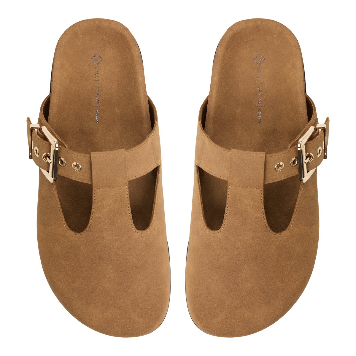 Kaze Dark Beige Women's Mules