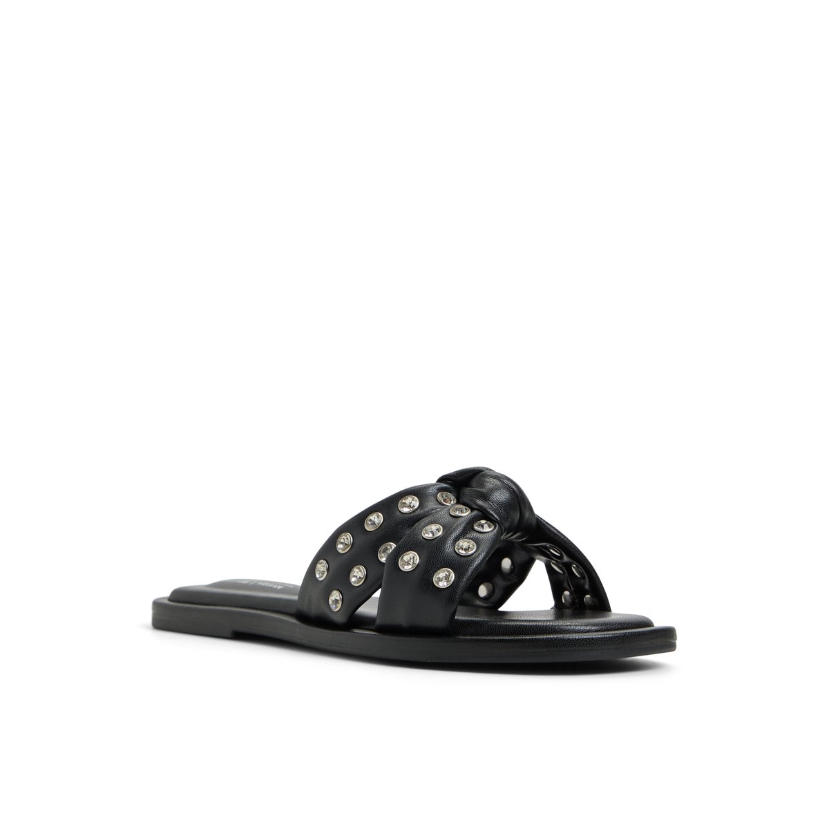 Apricot Black Overflow Women's Slides