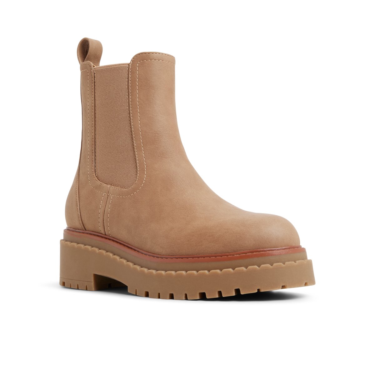 Zayra Medium Beige Women's Chelsea boots