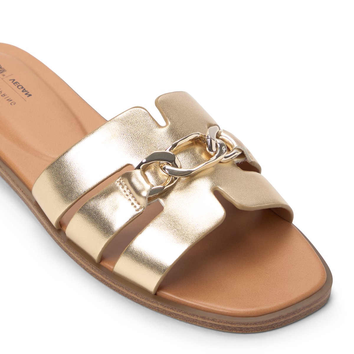 Serinna Gold Women's Slides