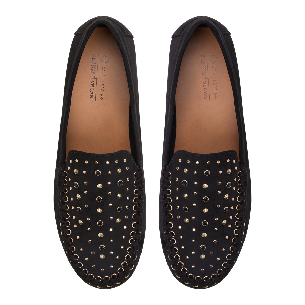 Reiko Open Black Women's Loafers