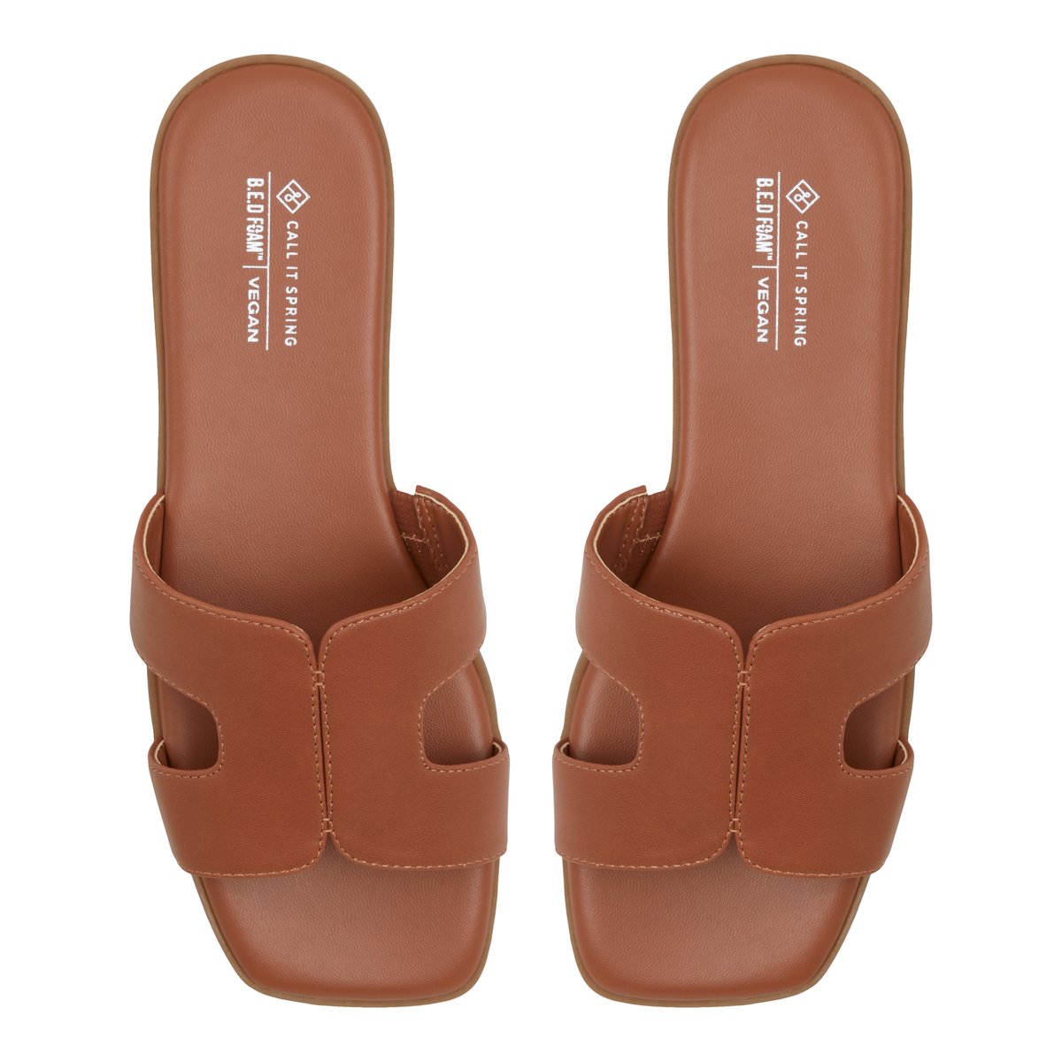 Haylee Cognac Women's Slides