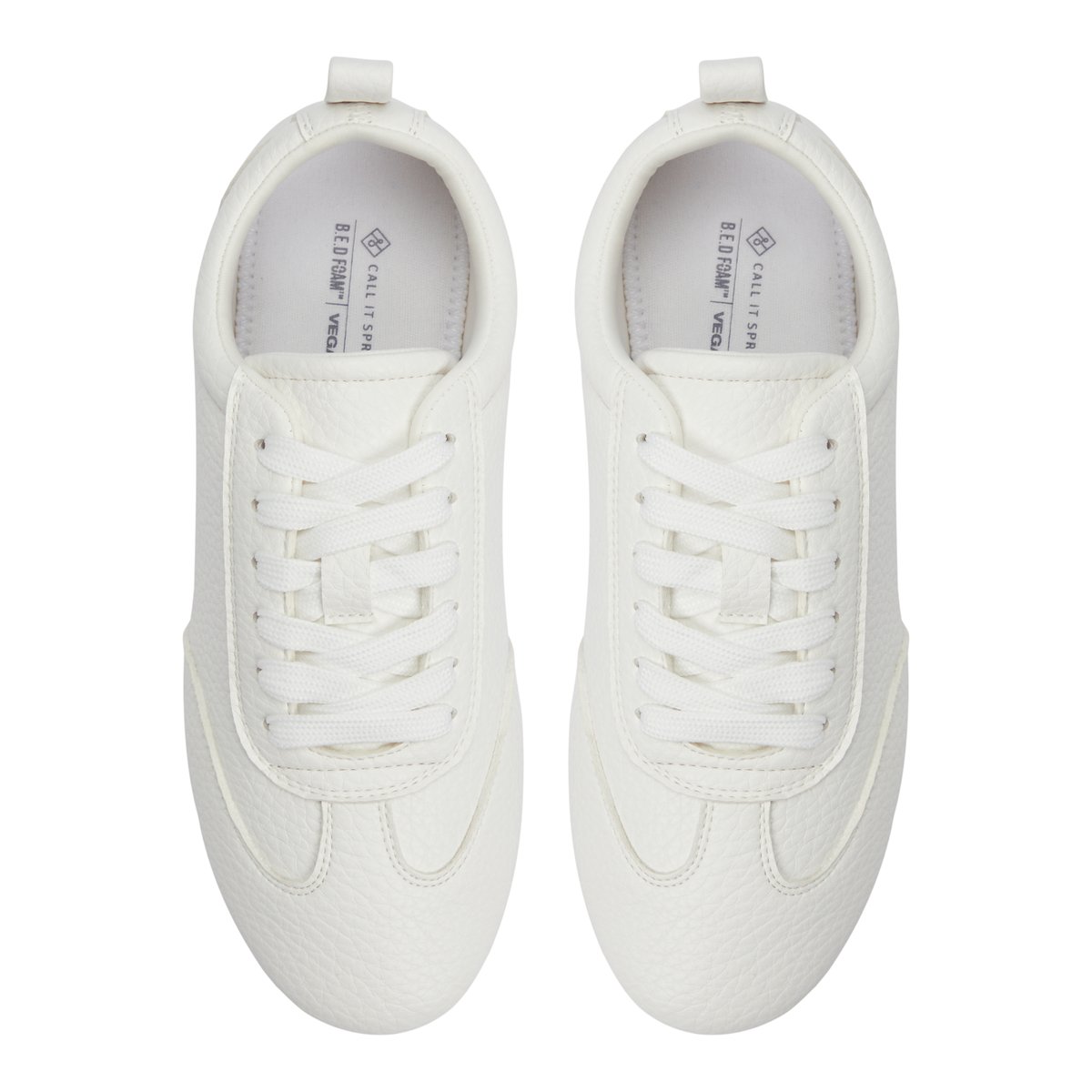Quincie White Women's Retro Sneakers