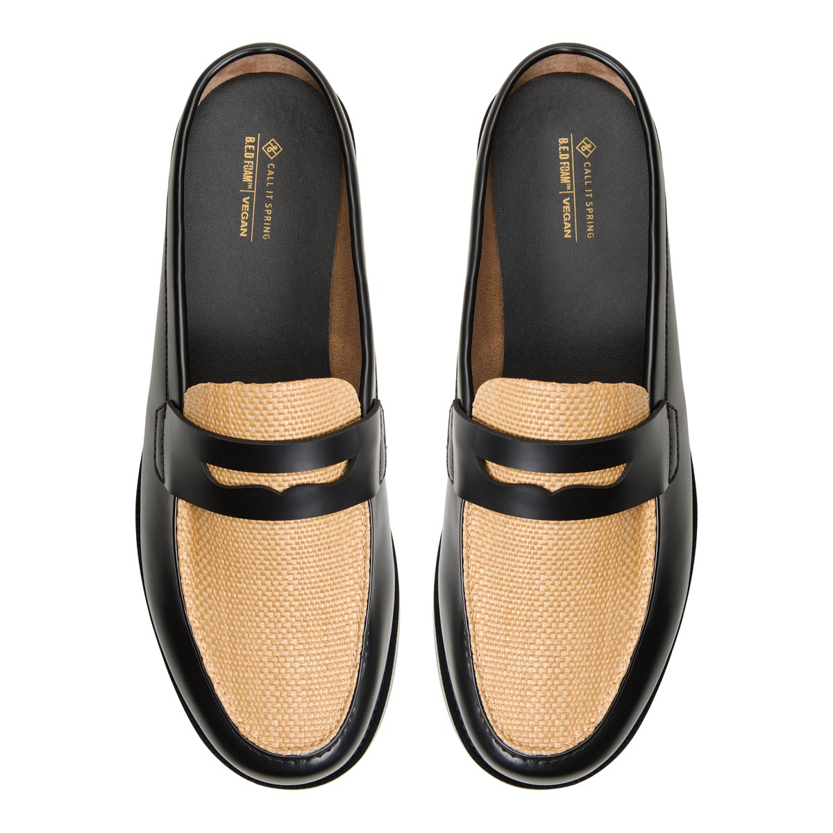 Vita Black Multi Men's Loafers