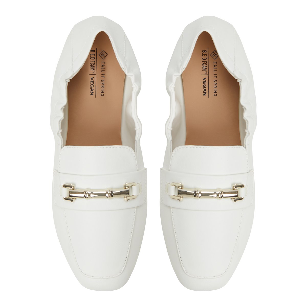 Tiera White Women's Loafers
